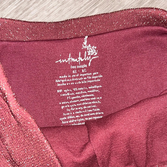 Intimately Free People Glitter Mini Skirt M/L - Picture 2 of 2